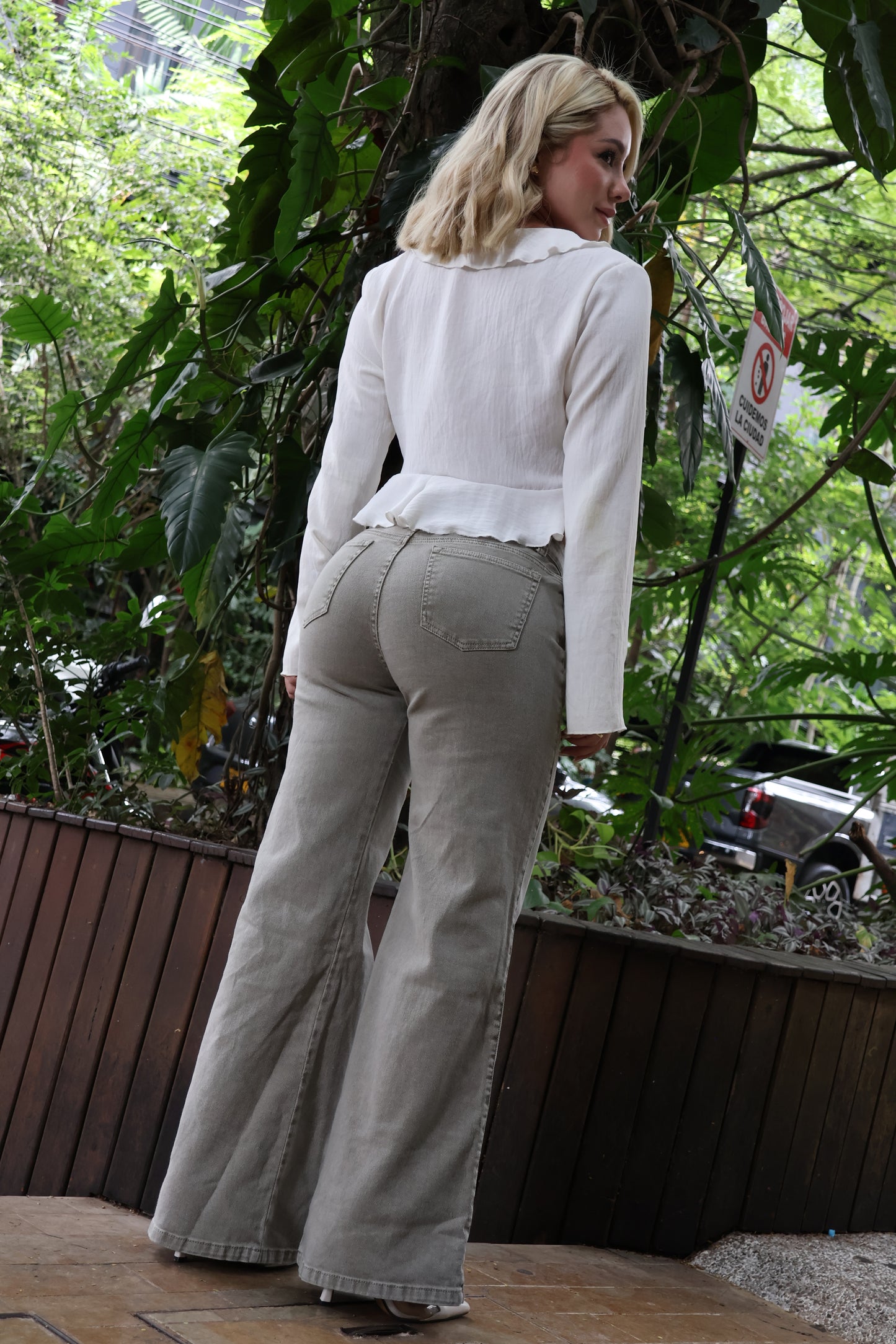 JEANS PALAZZO