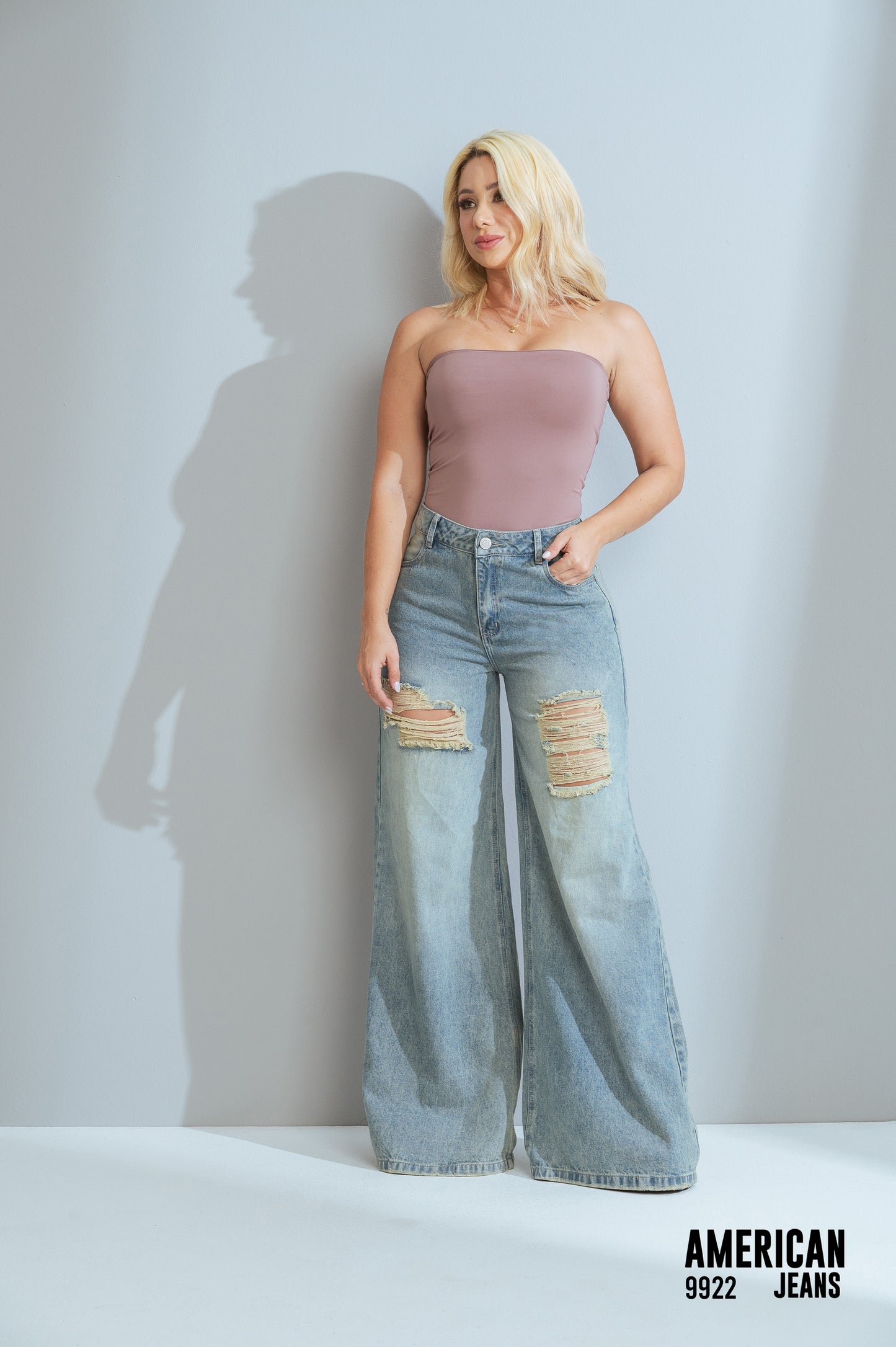 JEANS PALAZZO